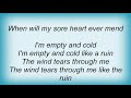 Richard Thompson - Ghosts In The Wind Lyrics