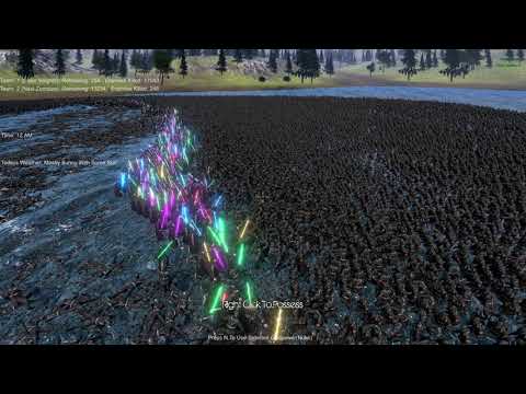 500 Jedi vs 30,000 Nazi Zombies Ultimate Epic Battle Simulator