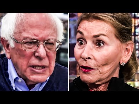 法官朱迪發誓要與伯尼-桑德斯 "決一死戰" (Judge Judy Vows To Fight Bernie Sanders “To The Death”)
