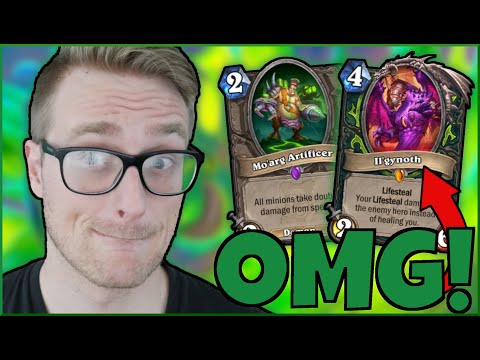 IL'GYNOTH OP? DESTROY OPPONENTS with LIFESTEAL OTK Demon Hunter | Darkmoon Faire | Wild Hearthstone