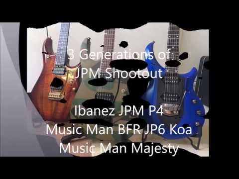Ibanez vs Music Man - 3 Generations of JPM Shootout