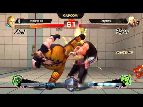 USF4 KSK(Abel) vs Dragoomba(Rufus) EVO 2014