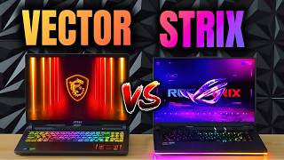 MSI Vector 16 vs Asus Strix G16 (2025) - MSI vs Asus ROG Gam