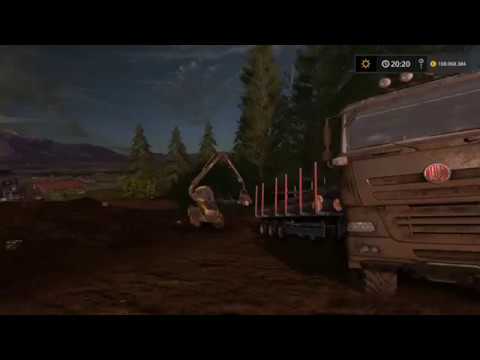 Let's Play Farming Simulator 2017 | Goldcrest Valley | sawing and transporing logs | episode 13