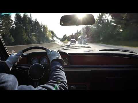 BMW 3.0CS 1973 Highway Driving