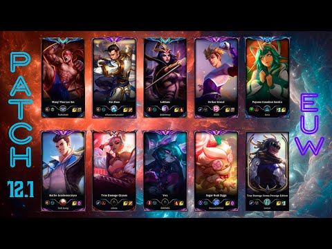 EUW Challenger Match #314 Highlights Patch 12.1