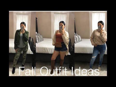 3 Fall Fashion Outfits | 2018 Trends