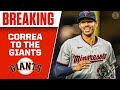 REPORTS: Carlos Correa Agrees To 13-Year, $350M Deal With Giants I CBS Sports HQ