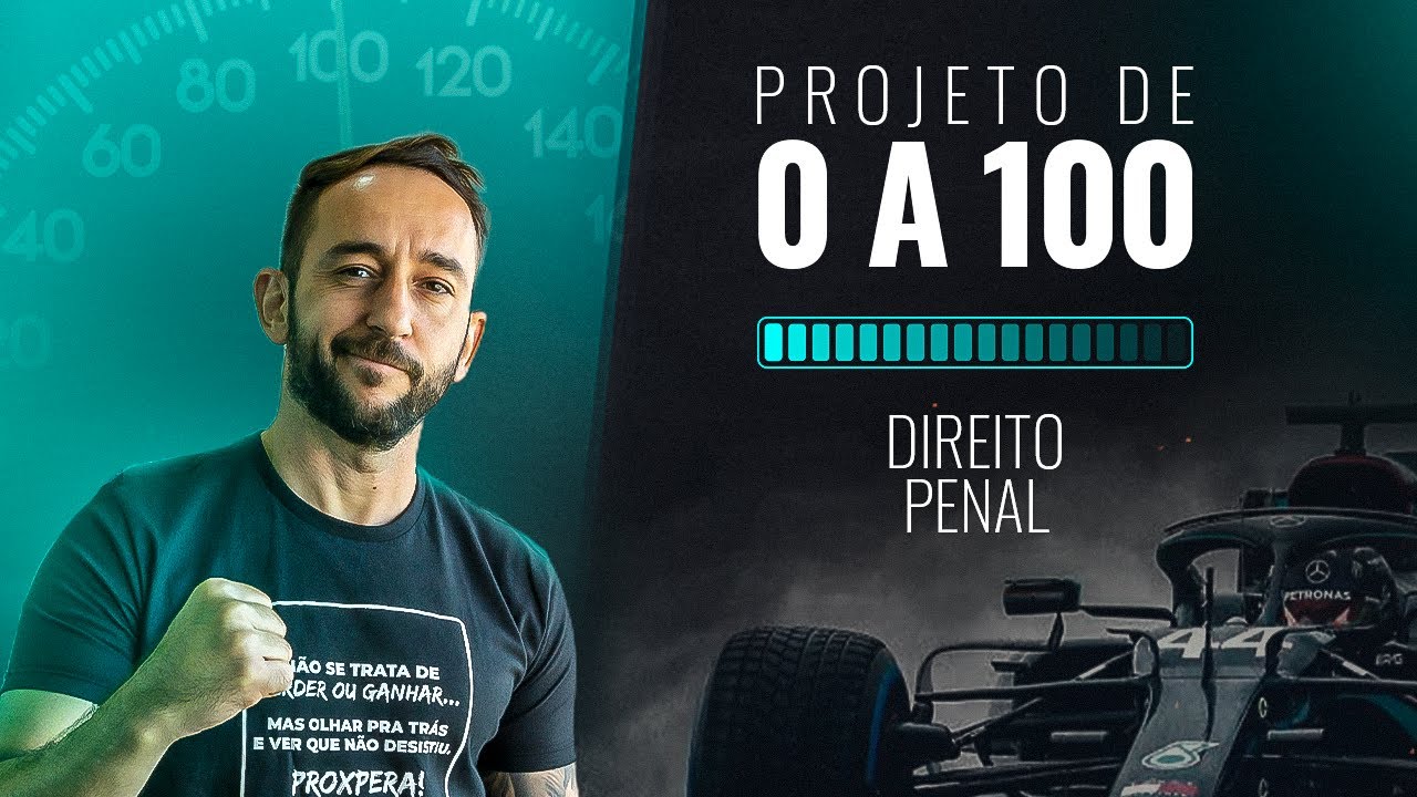 Projeto de 0 a 100 - Aula 01 - Direito Penal - Tempo e Lugar do Crime e da Lei - Canal Proxpera
