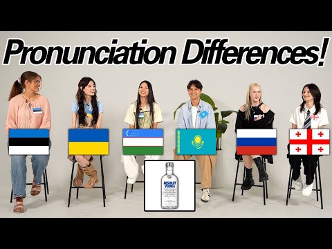 Word Differences Between 6 Country l Unexpected Similarity! Why Does Estonian Sound So Cute?