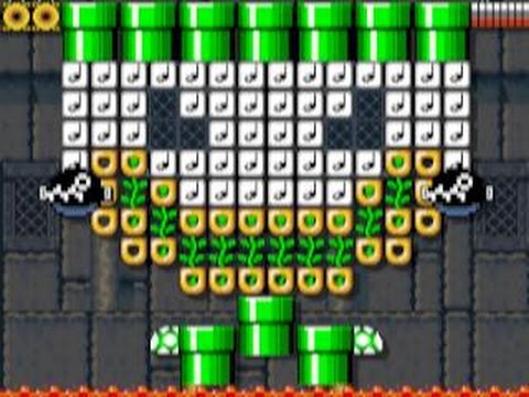 CLOWN CASTLE by たかひろ - Super Mario Maker - No Commentary 1AD 1AE