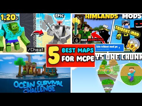 Fastest Fact MCPE - Top 5 Maps for Minecraft PE 1.20 🔥