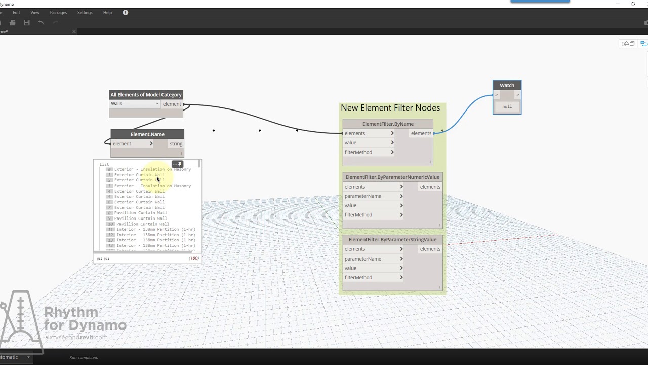 Rhythm for #DynamoBIM Updates