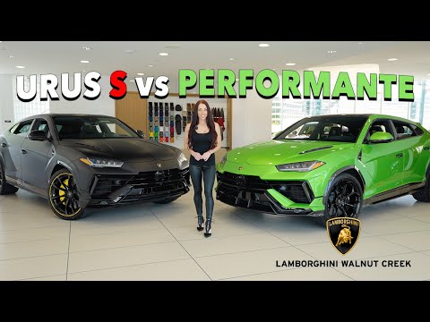 BATTLE of the LAMBORGHINI SUV's! Urus Performante vs Urus S!