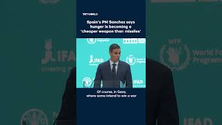 Spanish PM warns hunger used as weapon in Gaza conflict at UN food summit