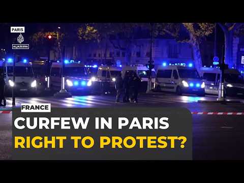 France imposes nighttime curfews after violent protests