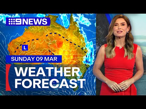 Australia Weather Update: Queensland set for showers and storms | 9 News Australia