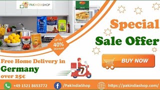 How to buy Desi grocery online in Germany? | Pak India Shop | Germany | Adil Khushi