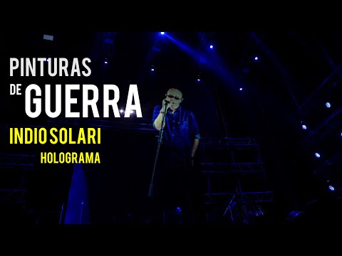 Pinturas de guerra - Indio Solari holograma + Fundamentalistas (Malvinas Arg, 07-03-2020) AIRE