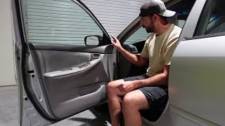 Door Panel Removal: 2003 - 2008 Toyota Corolla ( Front & Rear )