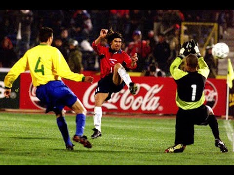 Chile 3 - 0 Brazil - Korea Japan 2002 Qualifiers #chileanteam