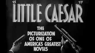 Little Caesar (1931) Trailer