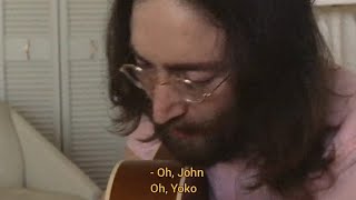 john lennon &amp; yoko ono - oh, yoko ! (legendado)