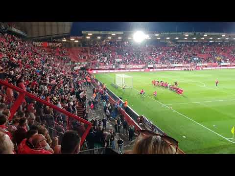 Afloop FC Twente - Schalke 04 3-1