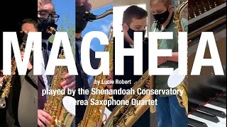 Lucie Robert&rsquo;s MAGHEIA – Played by the Perea Saxophone Quartet