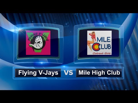 Flying V-Jays vs Mile High Club - Finals - Women’s Mile High Kickball Open #MHKO2016
