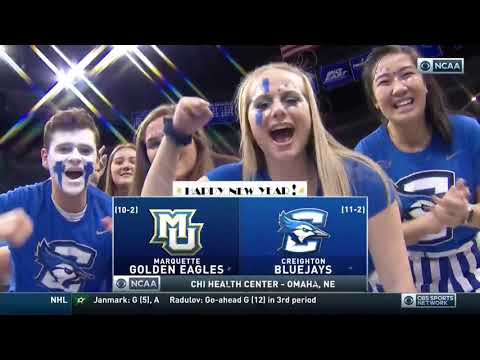 Creighton vs. Marquette Full Game l 2019-20 Big East Men's Basketball (1/1/2020)