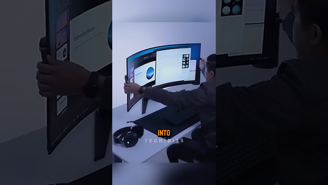 How Corsair’s BENDABLE Monitor works 😳