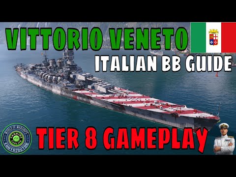 Italian Battleships Vittorio Veneto World of Warships Wows BB Guide