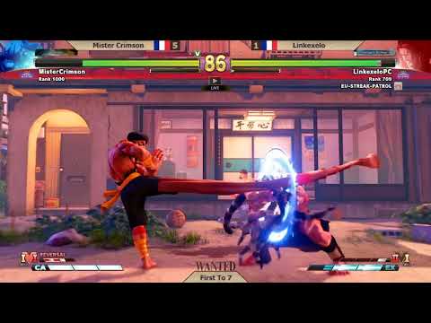 FIRST TITLE DEFENDED? MisterCrimson vs Linkexelo FT7 - WANTED SFV ep22