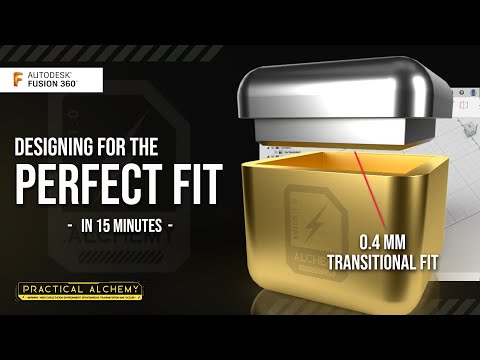 Beginner's Guide to Designing with Fit (Fusion 360) - Get the Perfect Fit from your 3D Prints / CNC