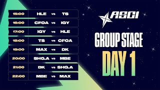 [電競] 2023 ASCI亞洲挑戰者之星 小組賽 Day1