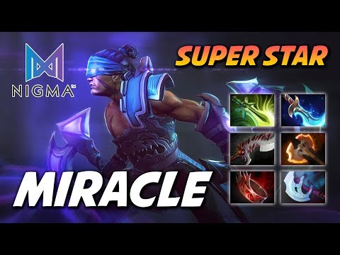 MIRACLE ANTI MAGE - NIGMA SUPER STAR - Dota 2 Pro Gameplay