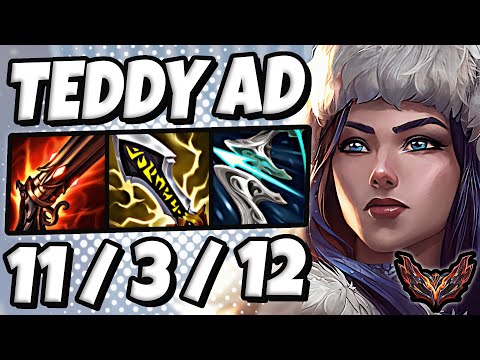 Caitlyn vs Kaisa ADC [ Teddy ] Korea Grandmaster Patch 13.5 ✅