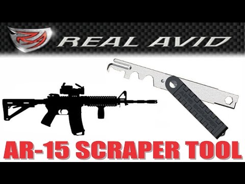 Real Avid AR15 Bolt Carrier Group Cleaning Scraper Tool Demo \u0026 Review (similar to CAT-M4 tool)