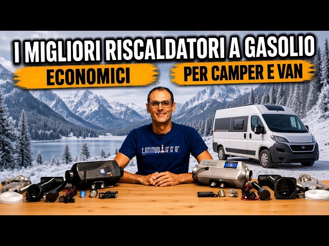 I migliori RISCALDATORI a GASOLIO per camper e van - Cinebasto economici, CERTIFICATI e legali