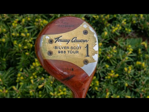 1987 Tommy Armour 986 Persimmon Driver - The Vintage Golfer