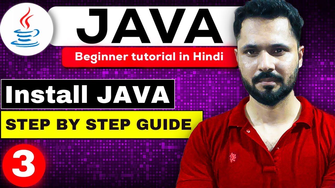 Java tutorial in Hindi for beginners #3 Install Java in Windows | java 19