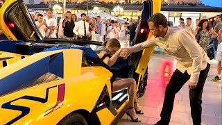 MONACO BEST LADIES CAR ARRIVALS 🔥 #monaco #supercars #carspotting