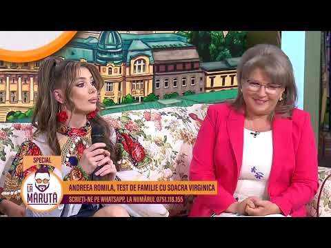 Andreea Romila, test de familie cu soacra Virginica