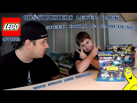 Lego Dimensions: #71228 Ghostbusters Level Pack Unboxing/SpeedBuild/Gameplay - HTG