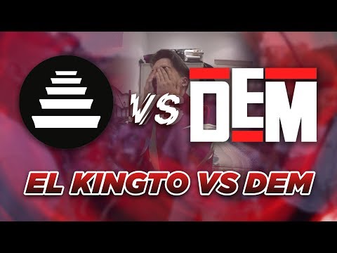EL QUINTO ESCALÓN VS DEM BATTLES - EL CROSSOVER MÁS LOCO (REACCIÓN)