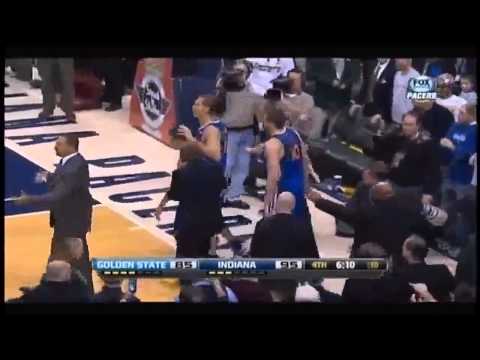 BLS - Roy Hibbert tris to fight David Lee