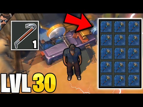 HOW DO BEGINNERS CLEAR THE FARM WITH 1 CROWBAR AT ONLY LVL 30? in LDOE | Last Day on Earth: Survival