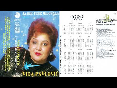 Vida Pavlovic i Ork. Mice Nikolica - Ja bih tebe milovala - [Official Album 1989]