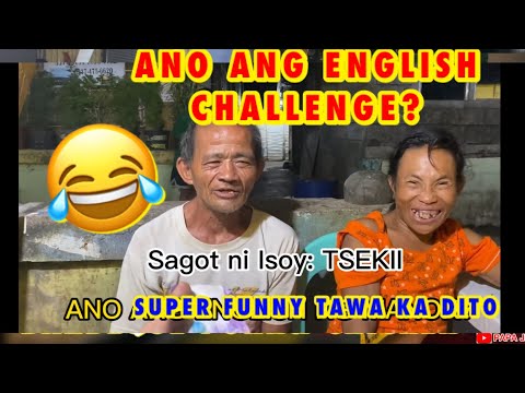 ANONG ANG ENGLISH CHALLENGE Super Funnu PAPA JR VLOGS